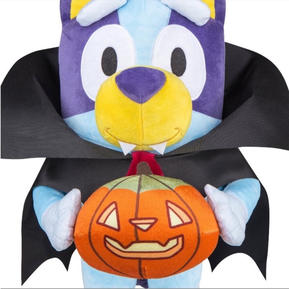 Bluey in Vampire Costume Halloween Greeter - Picture 2 of 5